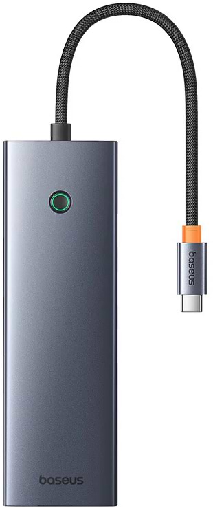 Купити Хаб USB Baseus UltraJoy 10-Port HUB Space Grey Type-C (B0005280C811-00) - Фото 1 Хаб USB Baseus UltraJoy 10-Port HUB Space Grey Type-C (B0005280C811-00) - Фото 1