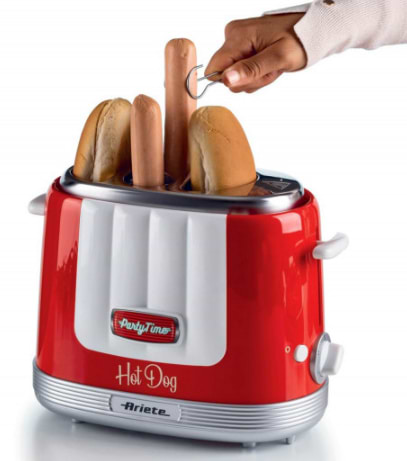 Фото - Бутербродница Ariete 0206 Hot Dog Red