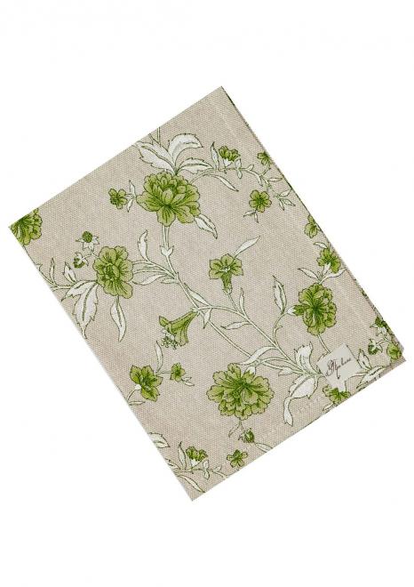 Фото - Серветка для сервірування Прованс Цветы зеленые 35х45 см (031522)