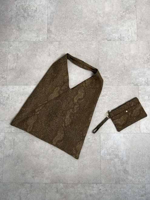 Фото - Косметичка ART KNIT Python руда 14x21 см (037886)