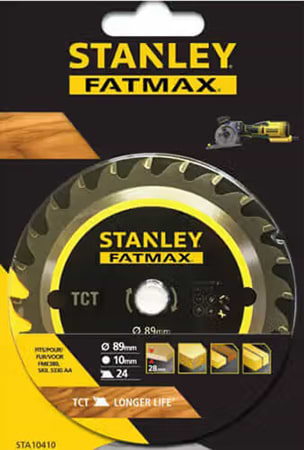 Фото - Круг отрезной по дереву Stanley TCT MULTI SAW 89x10 мм (STA10410)