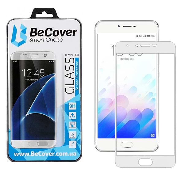 Фото - Захисне скло для смартфону BeCover for Meizu X White (701169)