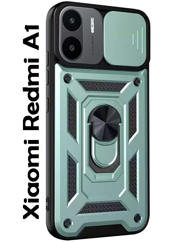 Чохол для смартфону BeCover Military for Xiaomi Redmi A1/A2 Dark Green (708235) - Фото 1