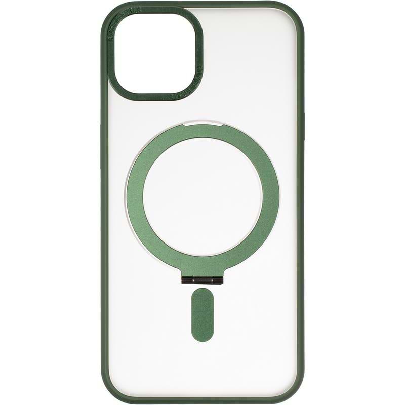 Чохол для смартфону Gelius Bumper Case MagSafe Stand for iPhone 14 Green (94466) - Фото 1