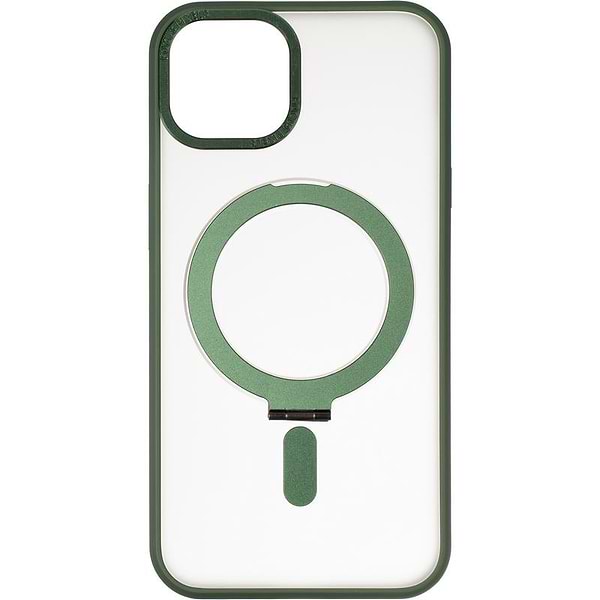 Фото - Чохол для смартфону Gelius Bumper Case MagSafe Stand for iPhone 14 Green (94466)