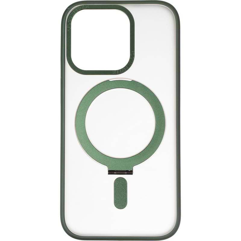 Чохол для смартфону Gelius Bumper Case MagSafe Stand for iPhone 14 Pro Max Green (94468) - Фото 1