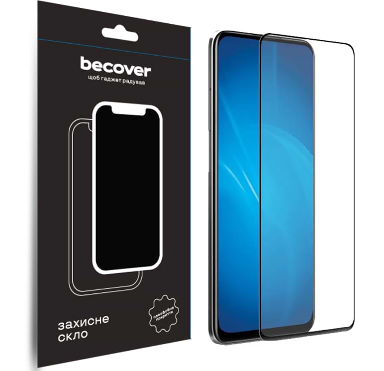 Захисне скло для смартфону BeCover for Infinix Smart 8 Plus (X6526) Black (710652)