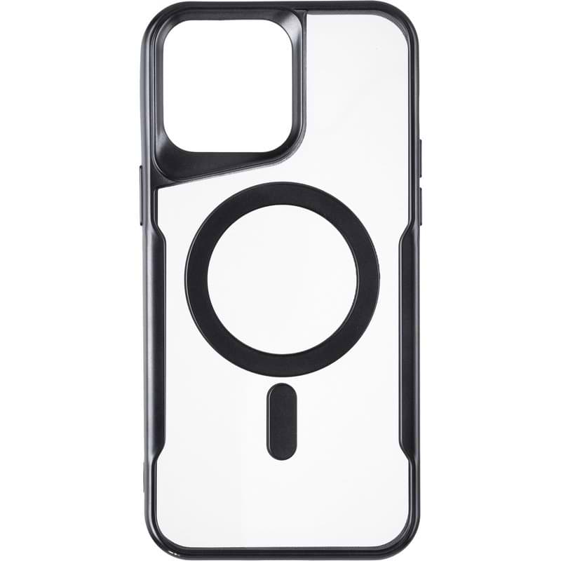 Чохол для смартфону Gelius Casual Frame Case MagSafe for iPhone 15 Pro Max Black (98536) - Фото 1