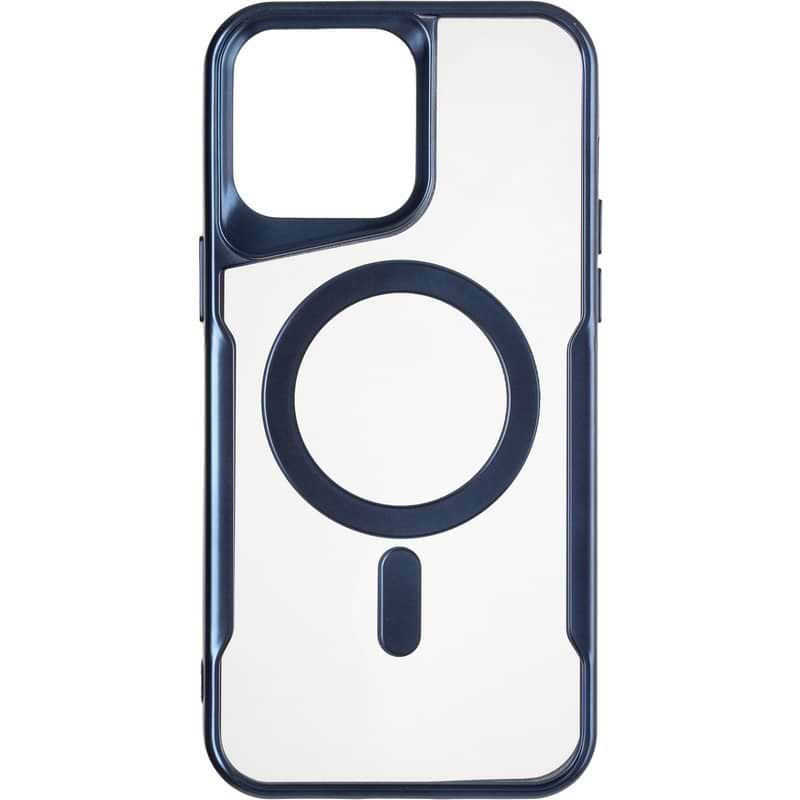 Чохол для смартфону Gelius Casual Frame Case MagSafe for iPhone 15 Pro Deep Blue (98549) - Фото 1