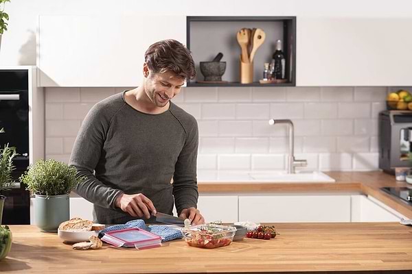 Фото - Ємність для зберігання Tefal N1041410 MASTERSEAL GLASS 0,8 л