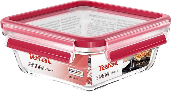Фото - Ємність для зберігання Tefal N1041410 MASTERSEAL GLASS 0,8 л