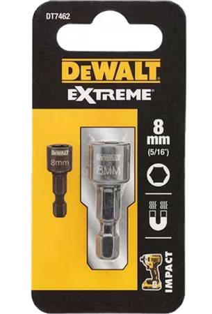 Торцевая головка DeWALT Impact 1/4"х8 мм (DT7462)