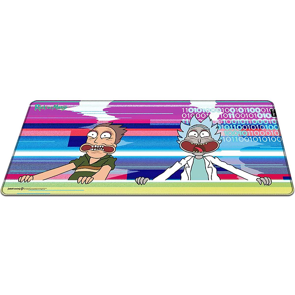 Фото - Килимок для миші  ігровий Warner Bros. Rick and Morty Glitched XL (FWBMPRIMOR24003XL)
