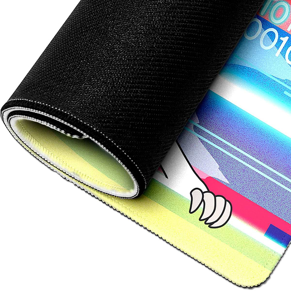 Фото - Килимок для миші  ігровий Warner Bros. Rick and Morty Glitched XL (FWBMPRIMOR24003XL)