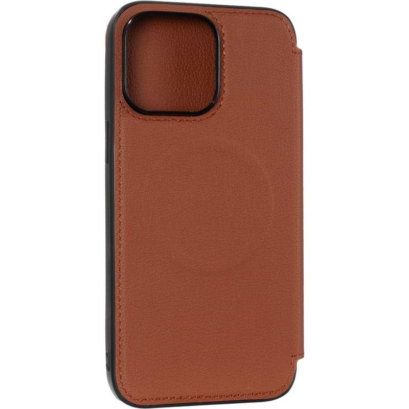 Чохол для смартфону Gelius Premier Book Case Magsafe for iPhone 15 Individual Brown (98639) - Фото 1