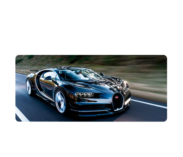 Коврик для мыши игровой Voltronic Bugatti Chiron (C08383) - Фото 1