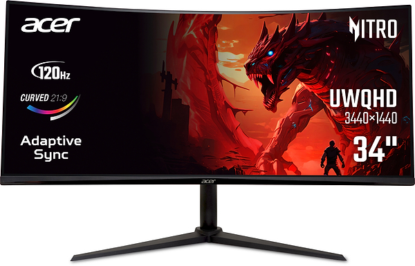 Фото - Монітор Acer ED340CUJ0bmiipx (UM.CE0EE.001) Black Фото - Монітор Acer ED340CUJ0bmiipx (UM.CE0EE.001) Black