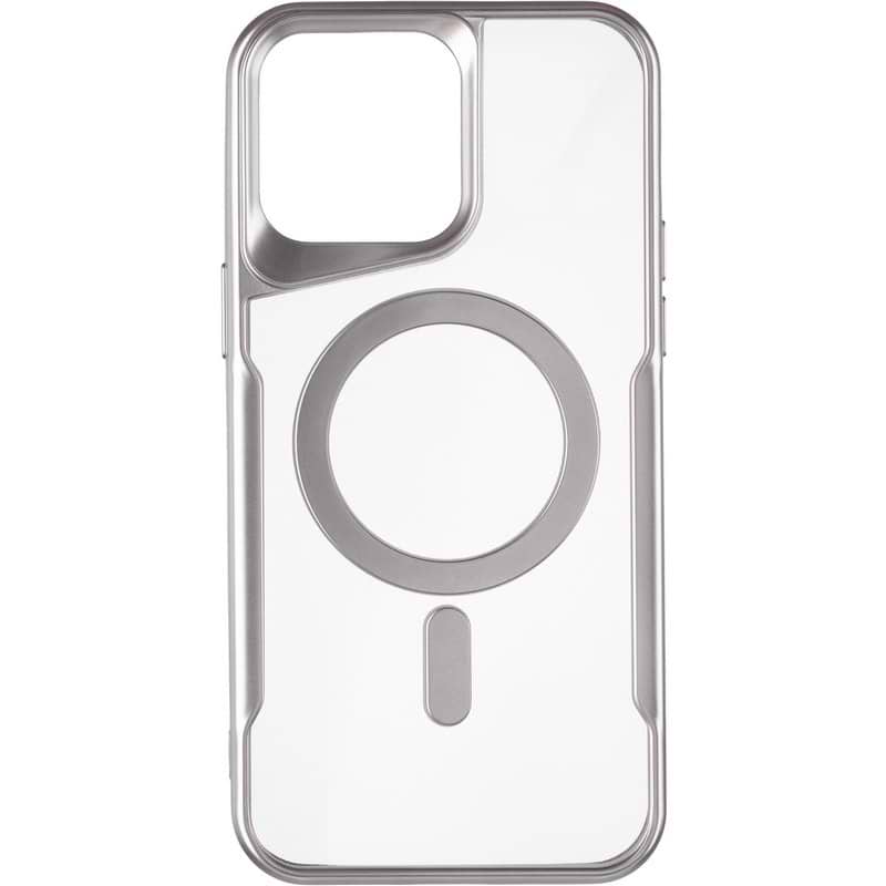 Чохол для смартфону Gelius Casual Frame Case MagSafe for iPhone 15 Titanium (98559) - Фото 1