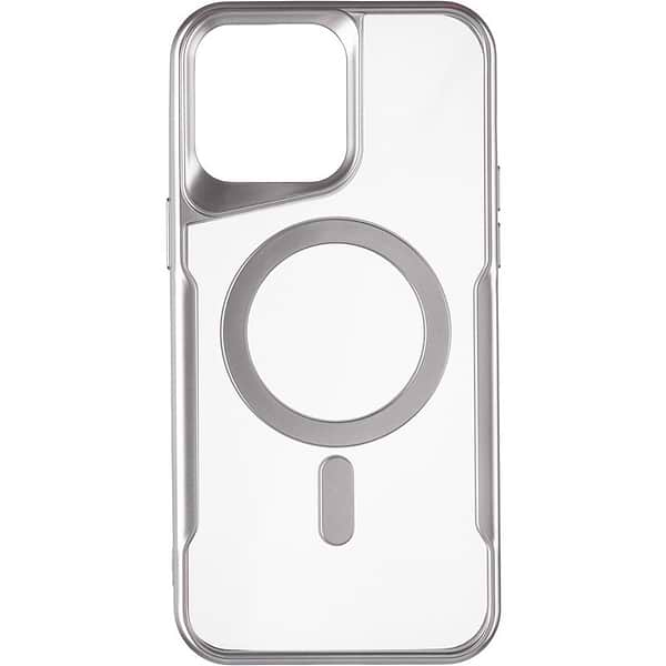 Фото - Чохол для смартфону Gelius Casual Frame Case MagSafe for iPhone 15 Pro Max Titanium (98560)
