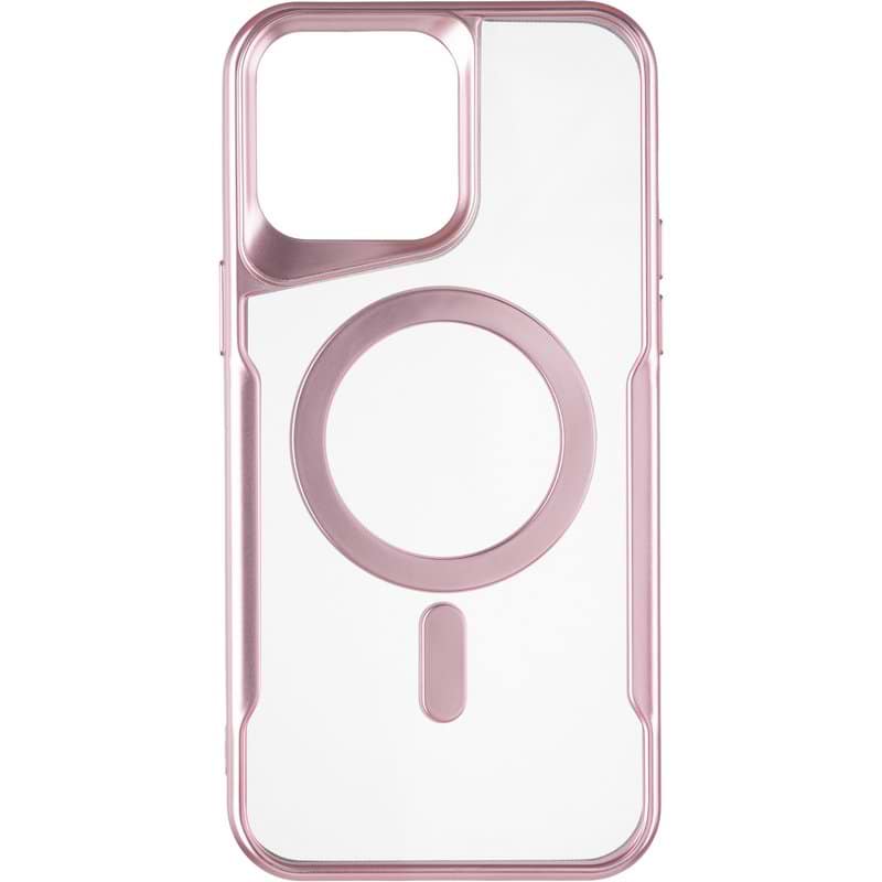 Чохол для смартфону Gelius Casual Frame Case MagSafe for iPhone 15 Pro Max Rose Gold (98572) - Фото 1