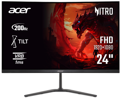 Монитор игровой Acer Nitro KG240YX1bmiipx (UM.QX0EE.110) Black