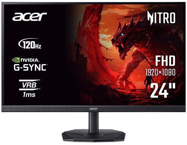 Фото - Монітор Acer KG242YGbmix (UM.QX2EE.G11)