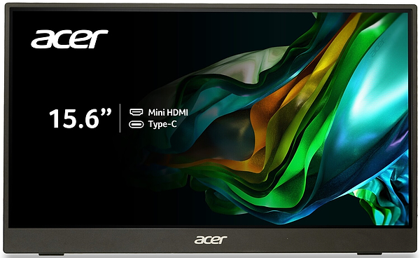 Фото - Монітор Acer PM161QBbmiuux Black (UM.ZP1EE.B02)