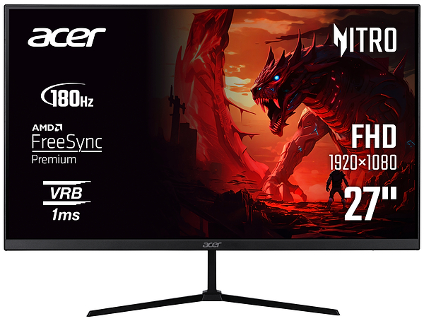 Фото - Монітор ігровий Acer Nitro QG270S3BIPX (UM.HQ0EE.304) Black