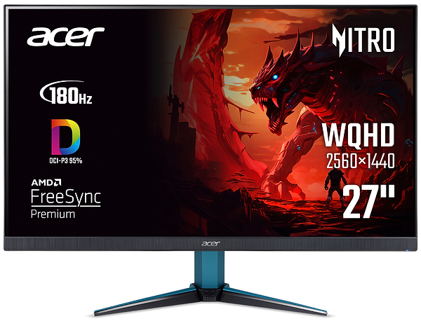 Фото - Монітор ігровий Acer VG271UM3BMIIPX (UM.HV1EE.301) 
Black