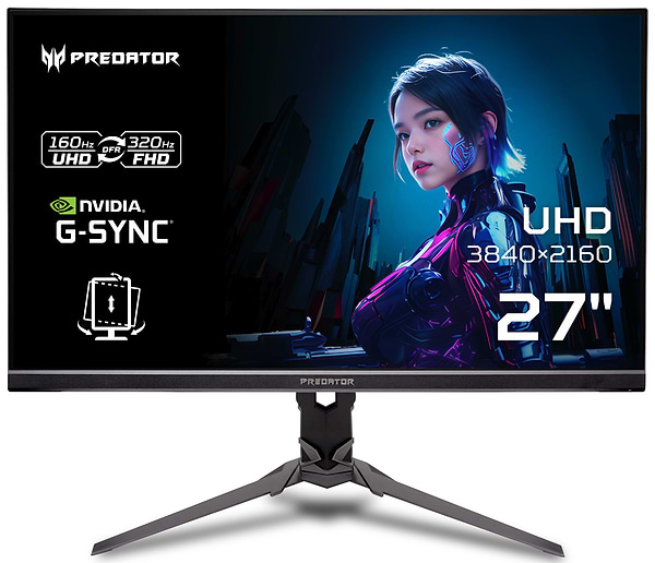 Фото - Монитор игровой Acer Predator XB273KV5bmiiprx (UM.HX3EE.501)