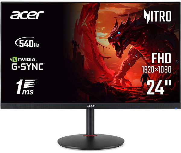 Фото - Монітор ігровий Acer Nitro XV242Fbmiiprx (UM.FX2EE.F01)