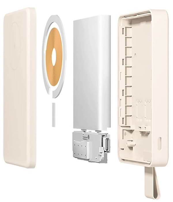 Фото - Батарея мобильная Xiaomi 6000mAh 15W Magnetic Power Bank GL (BHR9074GL) White