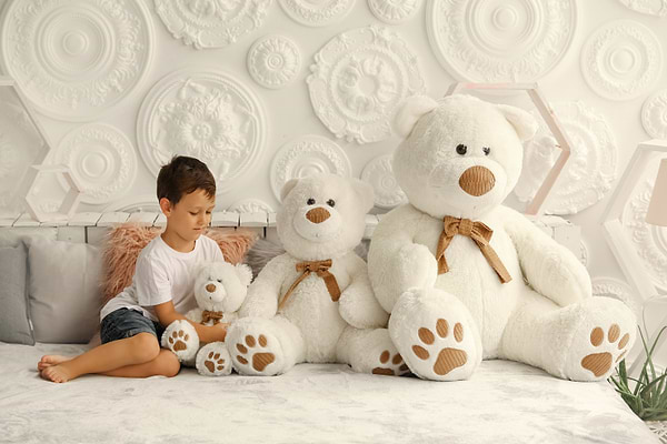 Фото - Мягкая игрушка животное Tigres Мишка ''Мариуш'' 55 см (ВЕ-0212)