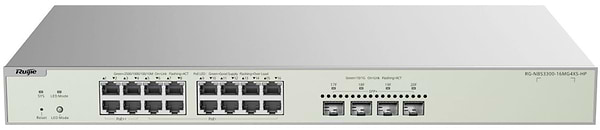 Фото - Коммутатор локальной сети (Switch) Ruijie Reyee (RG-NBS3300-16MG4XS-HP)