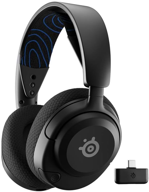 Фото - Гарнітура бездротова ігрова SteelSeries Arctis Nova 5P Black (61673)