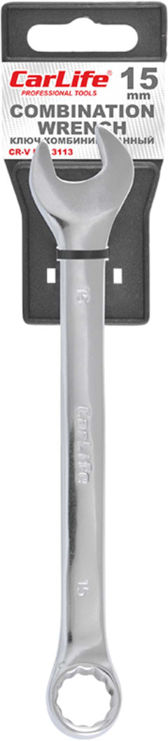 Ключ комбинированный CarLife CR-V 15 мм (WR4015)