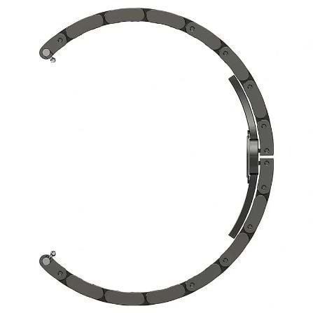 Фото - Ремінець для смарт-годинника KOSPET STAINLESS STEEL BLACK model M 22 мм