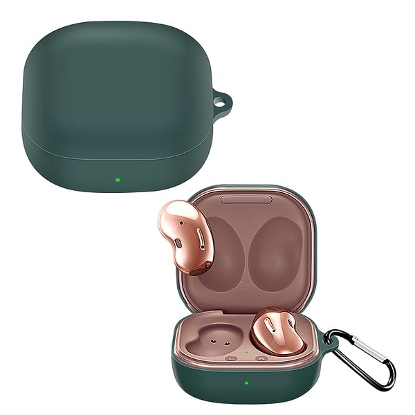 Фото - Чохол для навушників BeCover Silicon for Samsung Galaxy Buds FE SM-R400 Dark Green (710092)