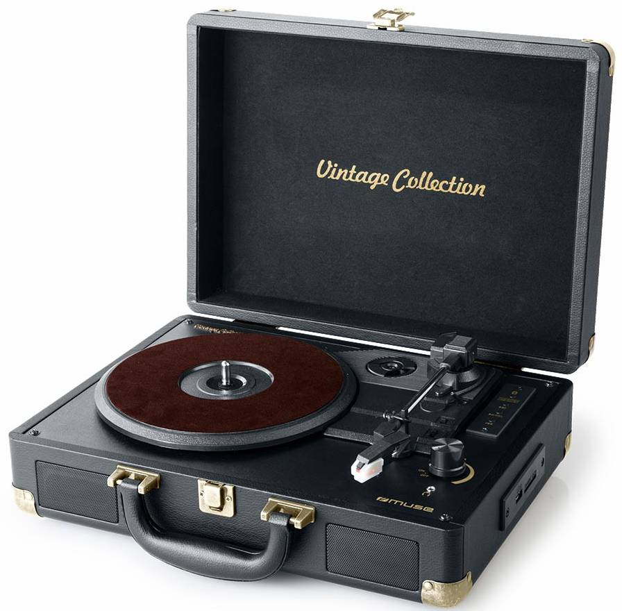 Виниловый проигрыватель Muse MT-103 GD - Фото 1