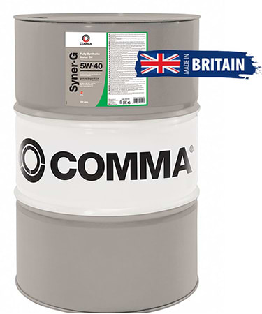 Олива для авто COMMA SYNER-G 5W-40 199л (SYN199L)