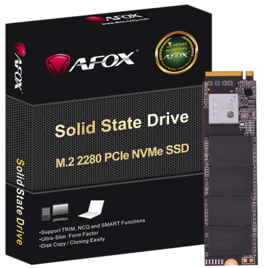 Фото - SSD-накопитель внутренний AFOX ME300 M.2 2280 512GB PCIe NVMe Gen 3x4 3D TLC NAND (ME300-512GN)