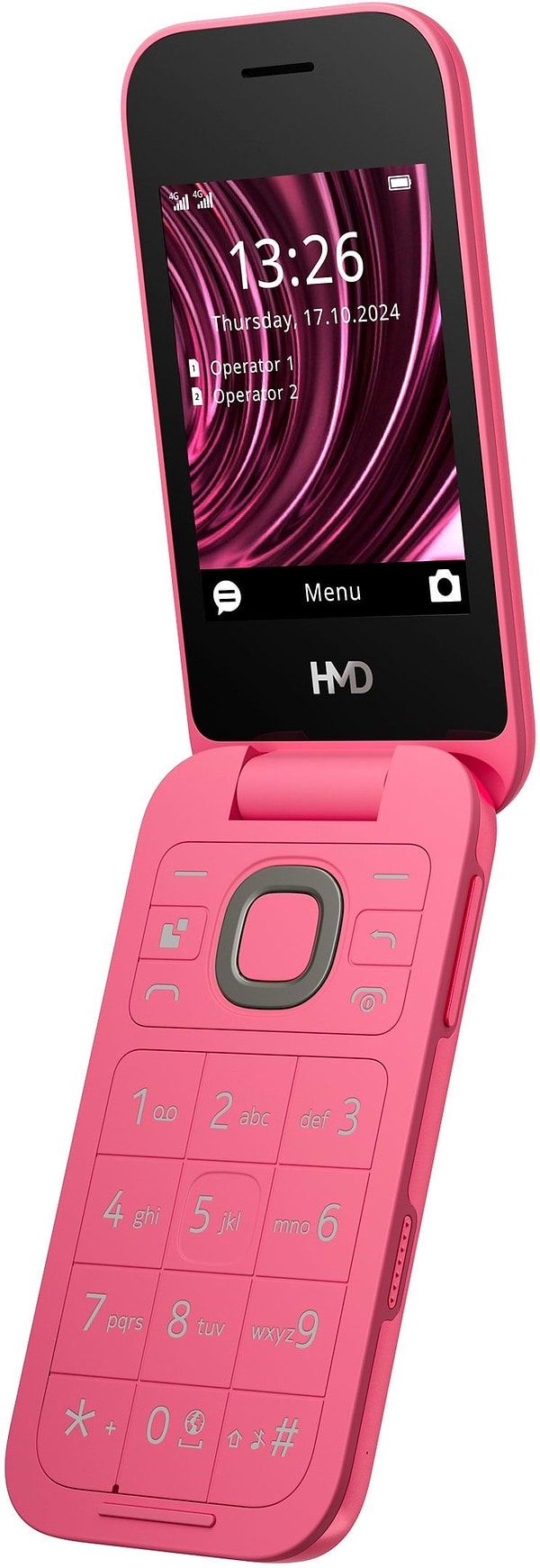 Фото - Мобільний телефон HMD 2660 4G Flip DS Red