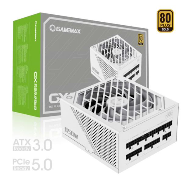 Фото - Блок живлення для ПК Gamemax ATX 850W (GX-850 PRO WT)
