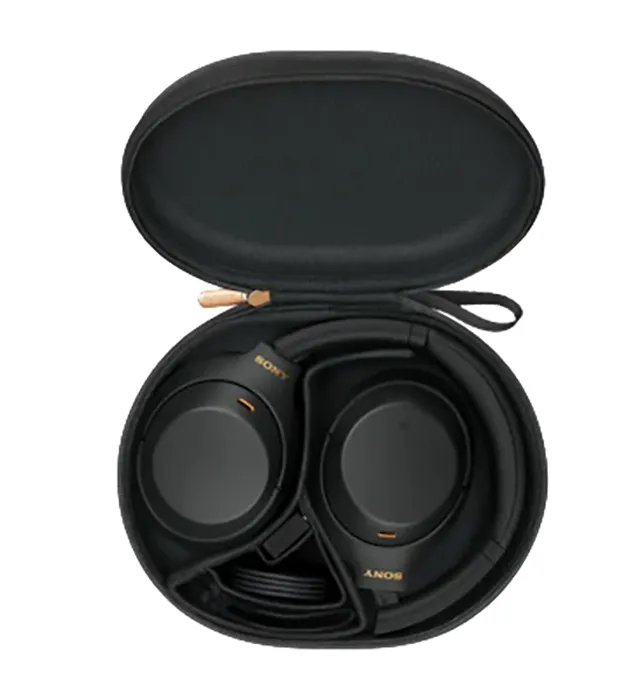 Фото - Навушники повнорозмірні бездротові Sony WH-1000XM4 Black (WH1000XM4B.E)