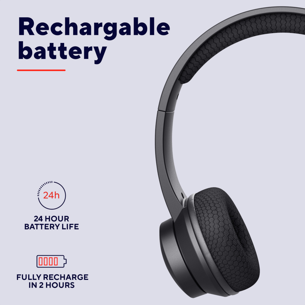 Фото - Гарнитура беспроводная Trust Ayda Wireless ENC headset - Black Ayda Wireless ENC Black (25463)