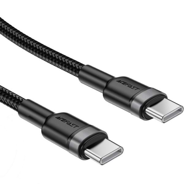 Фото - Кабель синхронизации данных AceFast USB 2.0 Type-C M-M, 1.2 м Black (6974316285137)