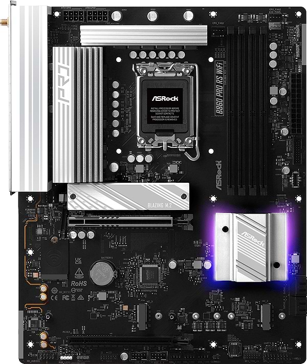 Фото - Материнська плата ASRock B860 PRO RS WIFI DDR5