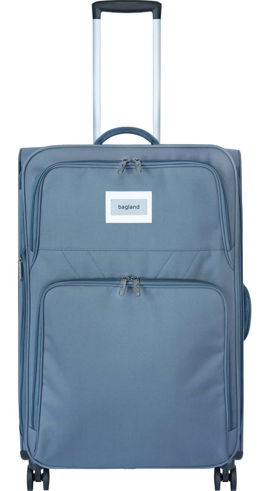 Валіза Bagland Валенсия велика 321 Сірий