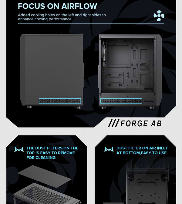 Фото - Корпус Gamemax Forge AB