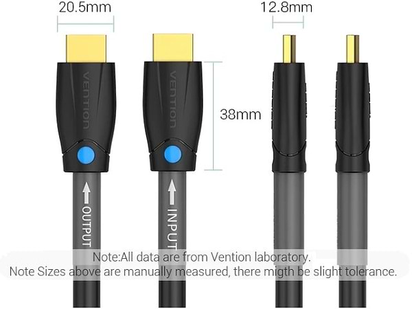 Фото - Кабель HDMI Vention HDMI M - M, 8.0 м, V2.0, Engineering 4K 60Гц (AAMBK)
